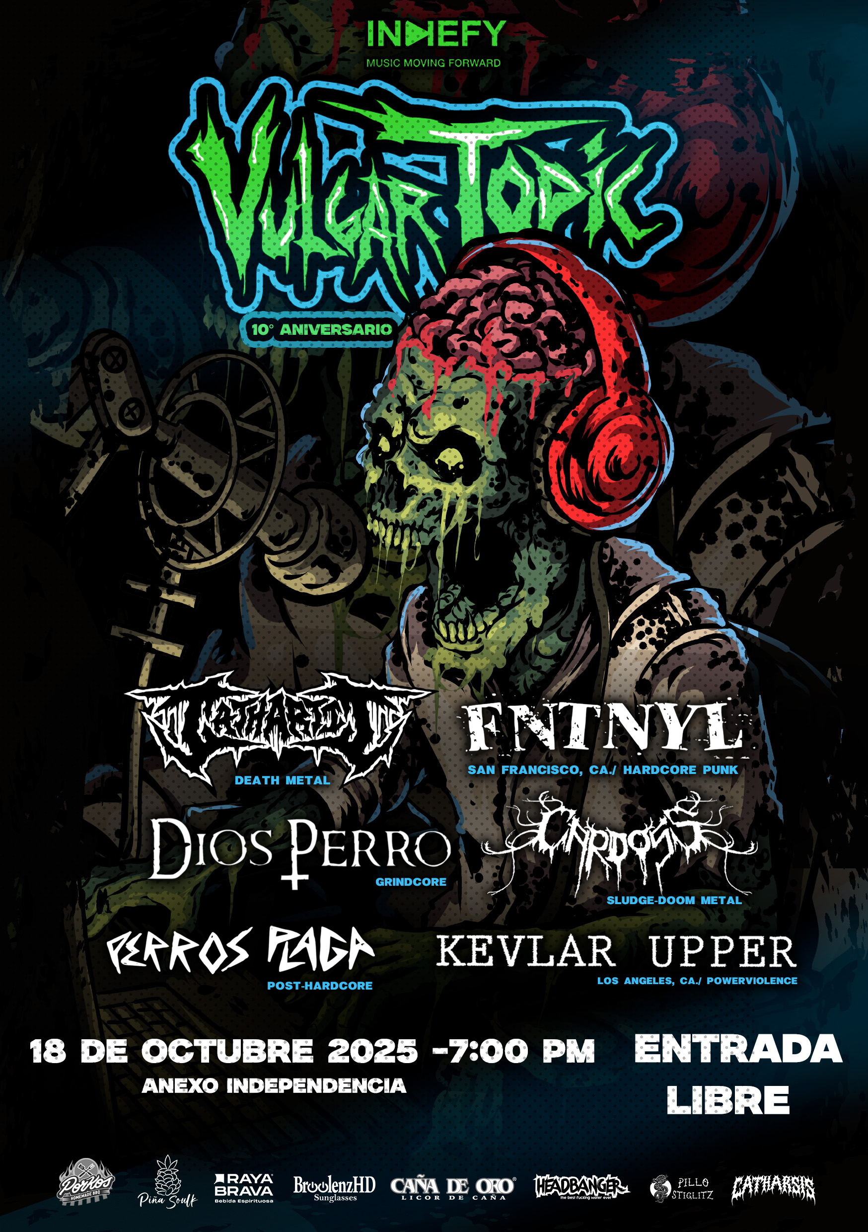 Flyer oficial Vulgar Feast
